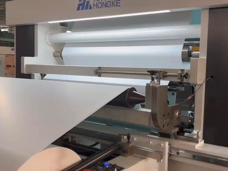 HFQL-GK系列全自动高速龙门式不干胶分切机(高速600米)